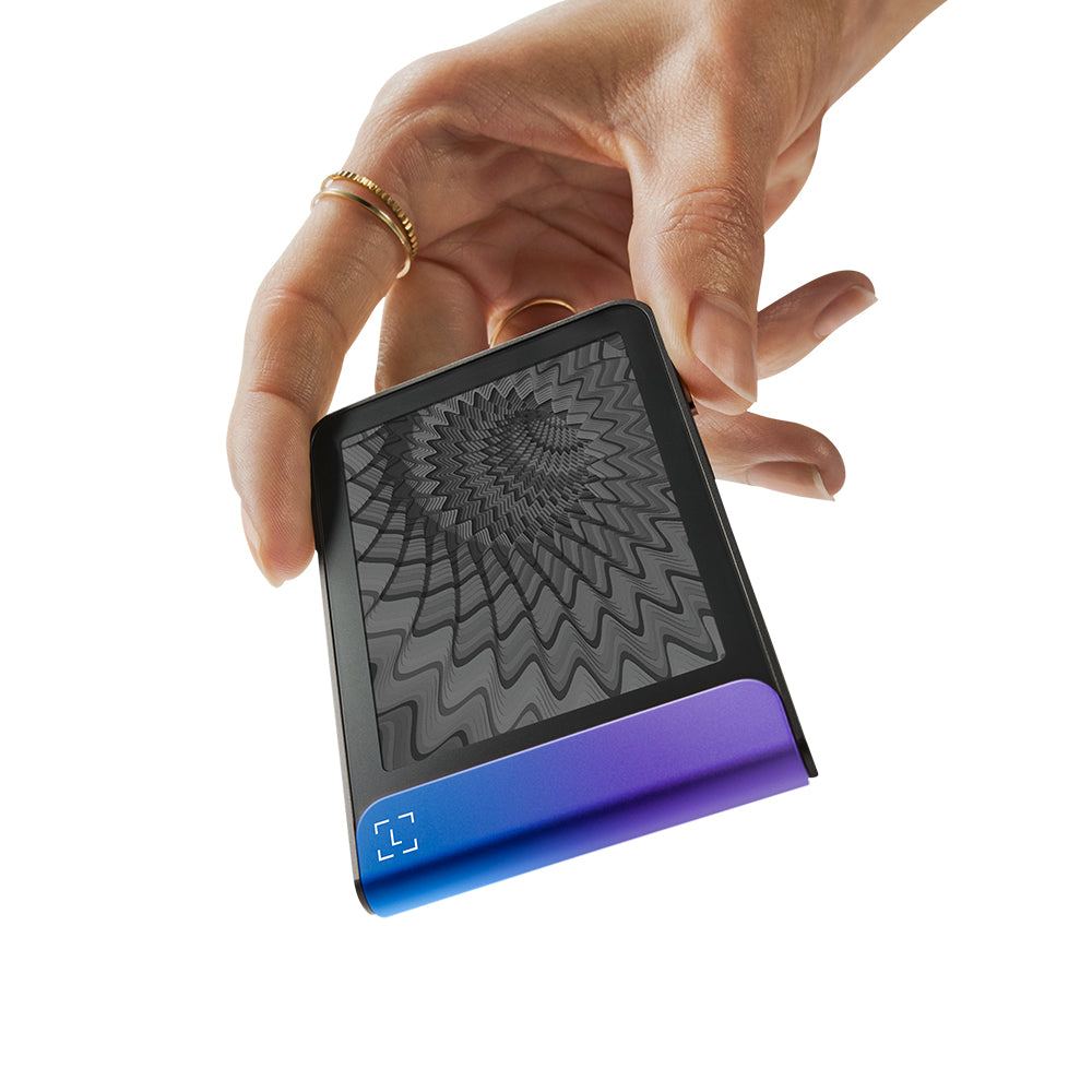 Ledger Flex Hardware Wallet| 2.84" TouchScreen + Recovery Key, Bitcoin Security, World's Safest Crypto Wallet, Bluetooth Connection, USB-C Charging, 5000+ Coins & NFT, for iOS & Android - Neptune Blue