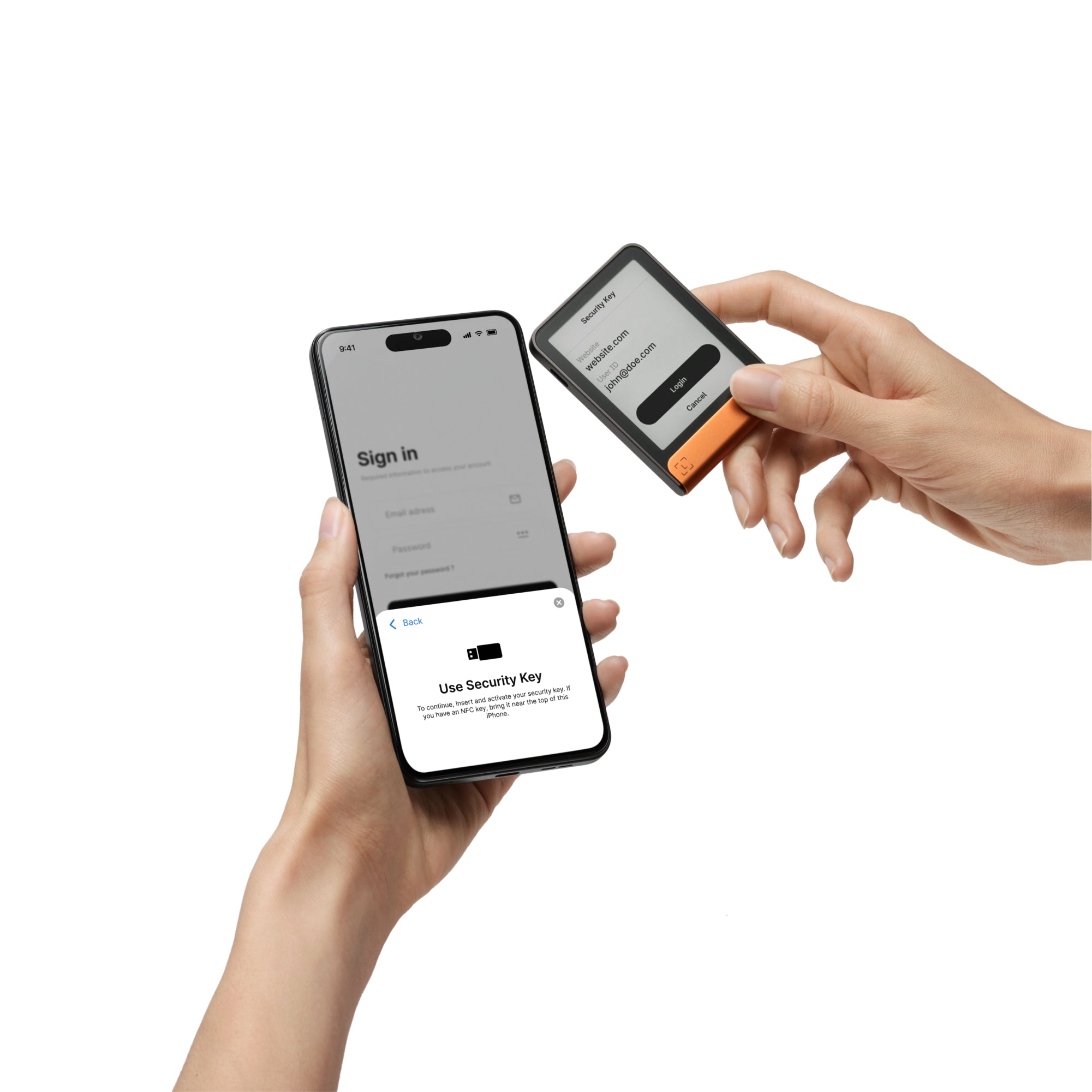 Ledger Flex Hardware Wallet| 2.84" TouchScreen, Bitcoin Security, World's Safest Crypto Wallet, Bluetooth Connection, USB-C Charging, 5000+ Coins & NFT, for iOS, Android, Windows - Orange