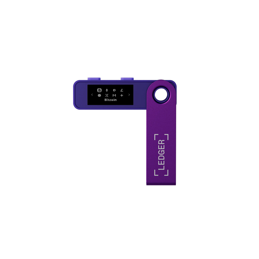 LEDGER Nano S Plus Crypto Hardware Wallet - Amethyst Purple