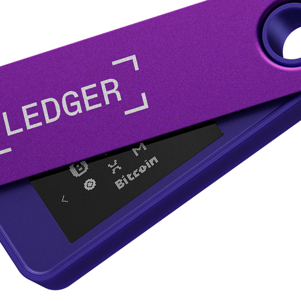 LEDGER Nano S Plus Crypto Hardware Wallet - Amethyst Purple