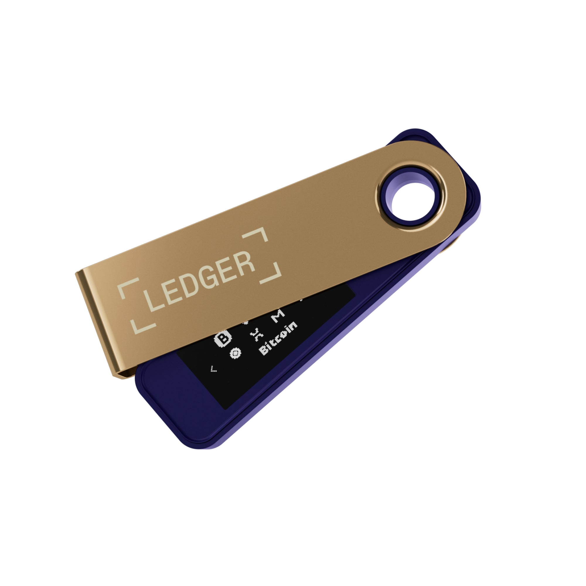Ledger Nano S Plus Crypto Hardware Wallet, Secure Offline Storage, USB-C, Supports 15,000+ Coins and NFTs, Ledger App Compatible, Ferro Fuchsia