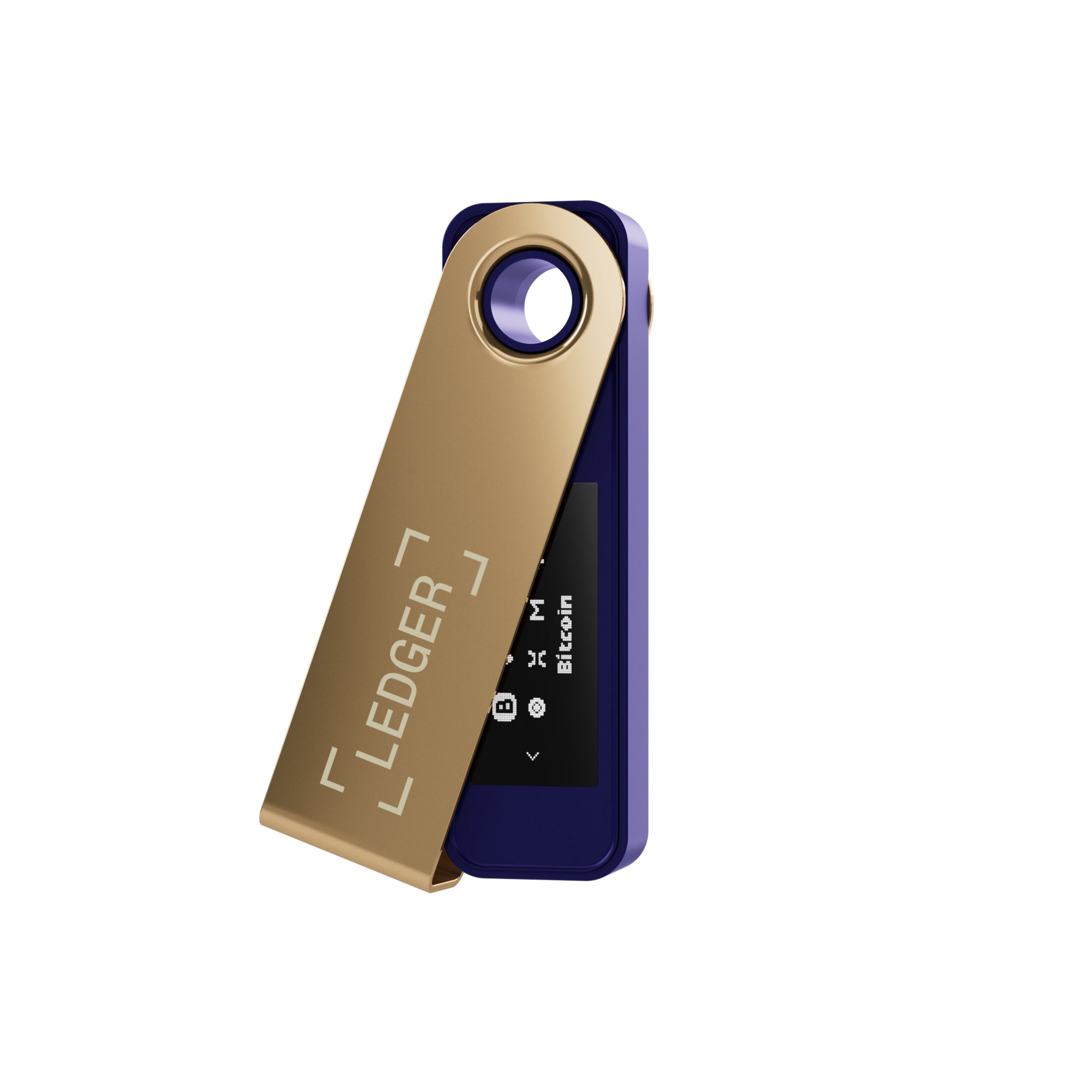 Ledger Nano S Plus Crypto Hardware Wallet, Secure Offline Storage, USB-C, Supports 15,000+ Coins and NFTs, Ledger App Compatible, Ferro Fuchsia