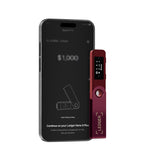 Ledger Nano S Plus Crypto Hardware Wallet, Secure Offline Storage, USB-C, Supports 15,000+ Coins and Tokens, Crimson Magenta