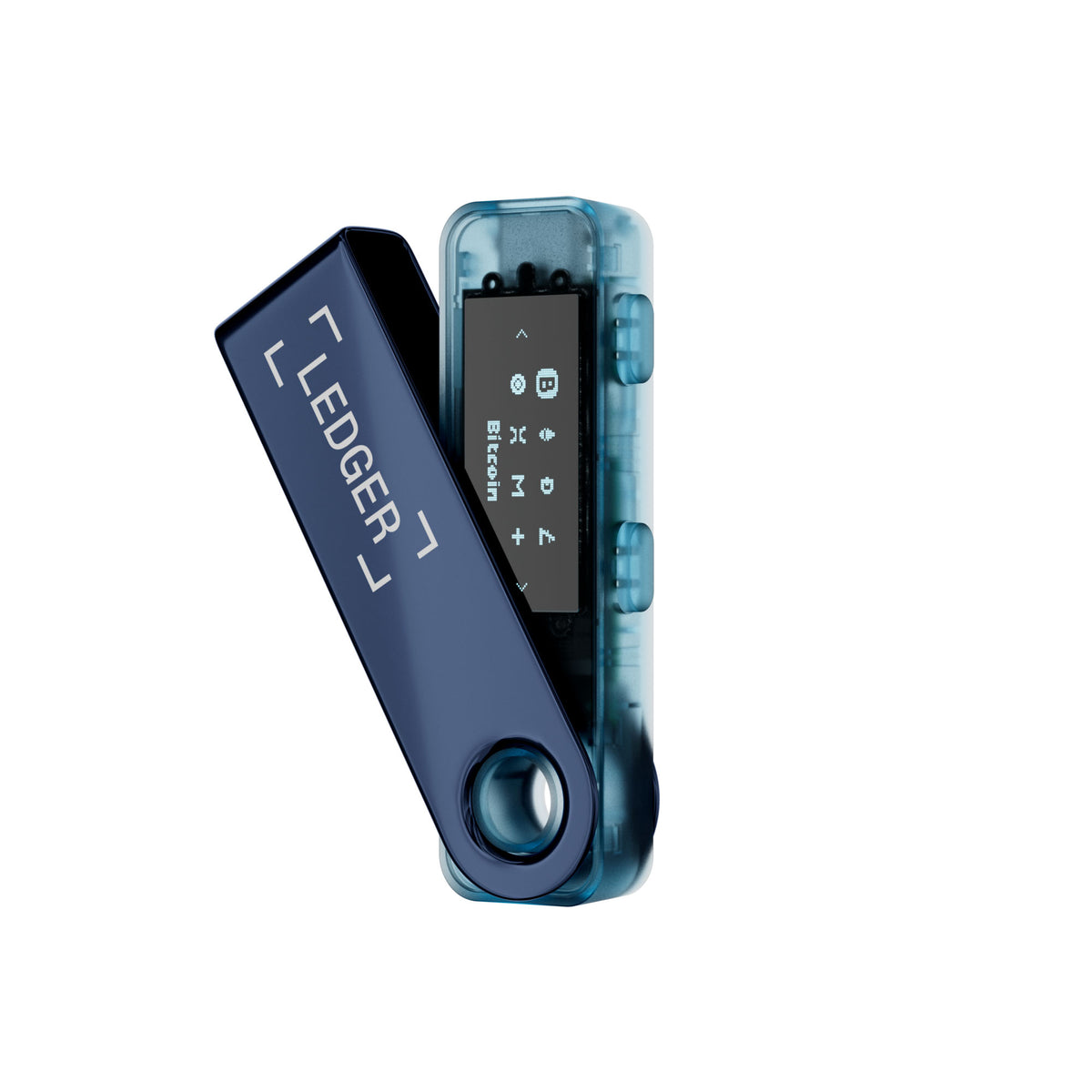 Ledger Nano S Plus Crypto Hardware Wallet, Secure Offline Storage, USB-C, Ledger Wallet App Compatible, Supports Coins, Tokens & NFTs, Neptune Blue