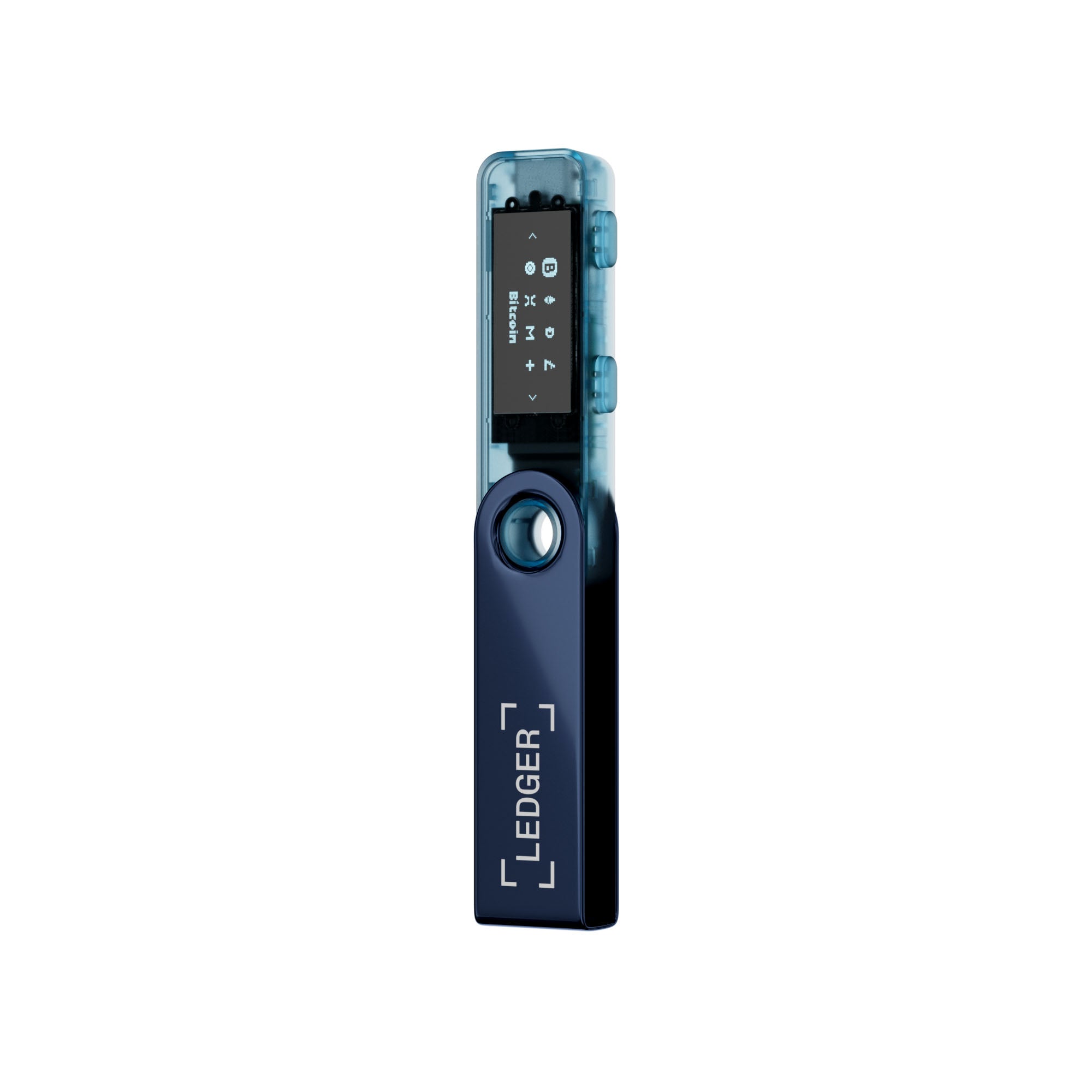 Ledger Nano S Plus Crypto Hardware Wallet, Secure Offline Storage, USB-C, Ledger Wallet App Compatible, Supports Coins, Tokens & NFTs, Neptune Blue
