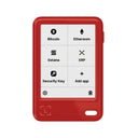 Ledger Nano Gen5 Crypto Hardware Wallet with Recovery Key – Cherry Red | 2.8” E Ink Touchscreen, Secure Element, USB-C, Bluetooth & NFC