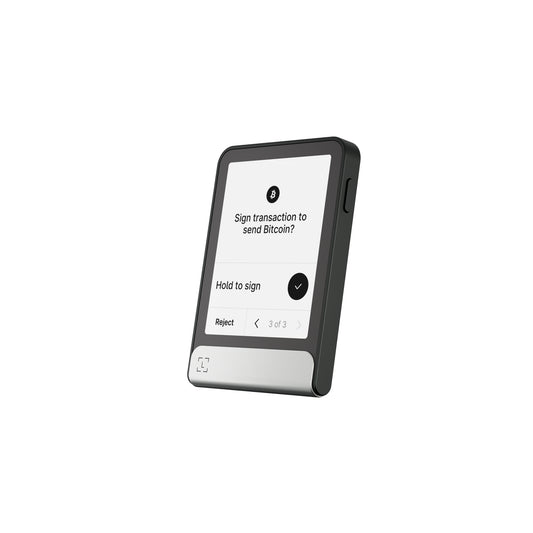 محفظة ليدجر فليكس للعملات الرقمية بشاشة لمس