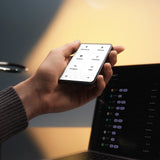 LEDGER Stax Crypto Wallet Touchscreen Wireless Charging - Black