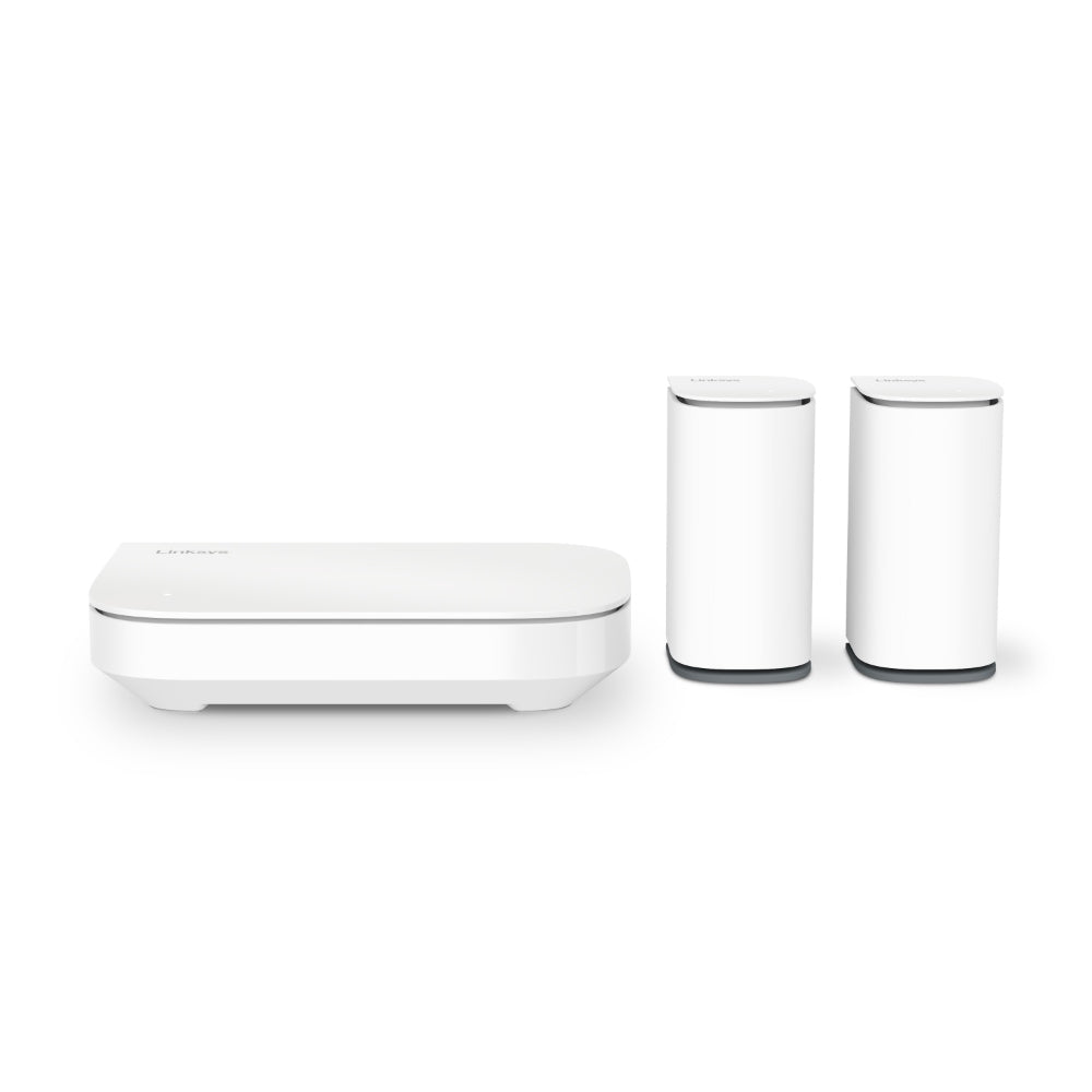 LINKSYS Velop Micro Mesh WiFi 6 - 2 Router + Node Dual Band AX3000 Bundle - White