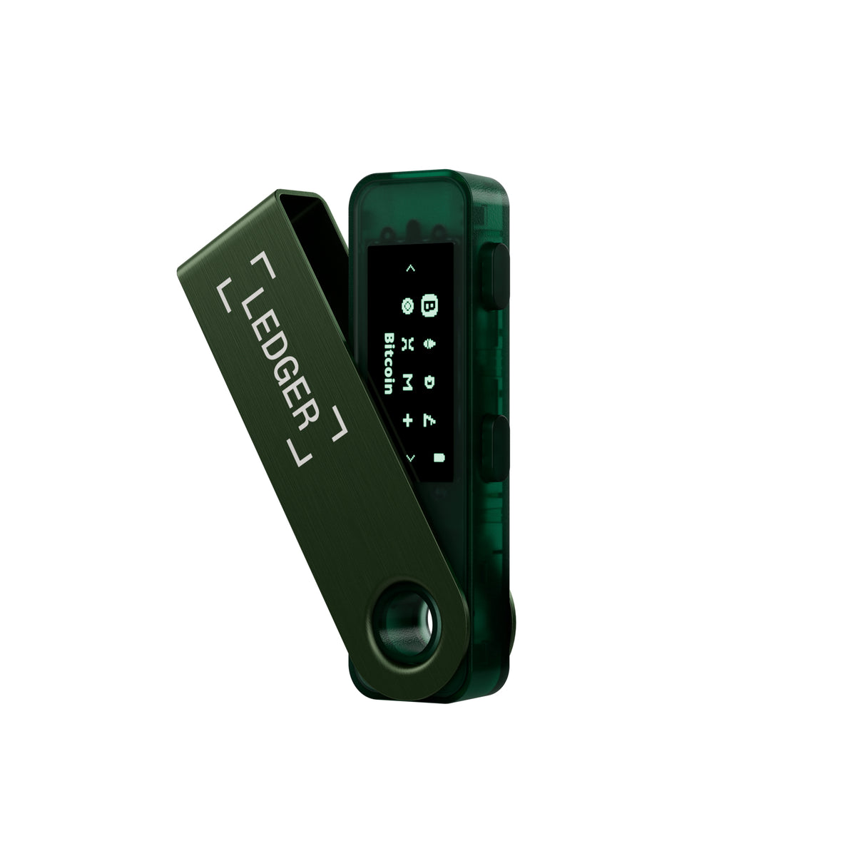LEDGER Nano S Plus Crypto Wallet Emerald Green