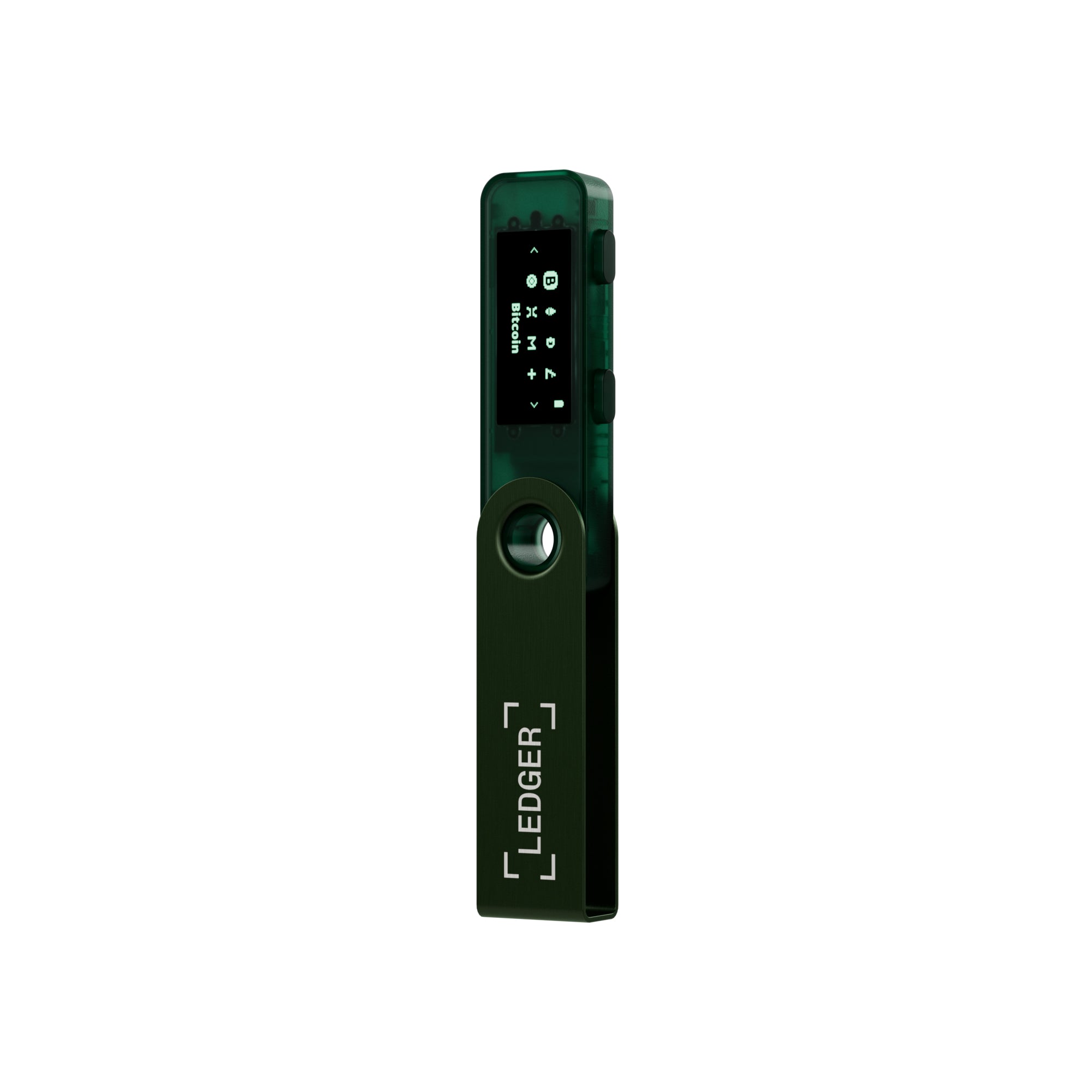 LEDGER Nano S Plus Crypto Wallet Emerald Green