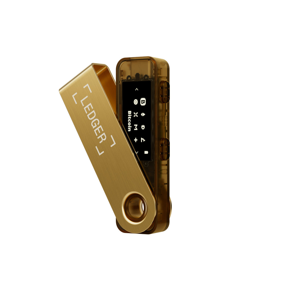 LEDGER Nano S Plus Crypto Wallet Gold