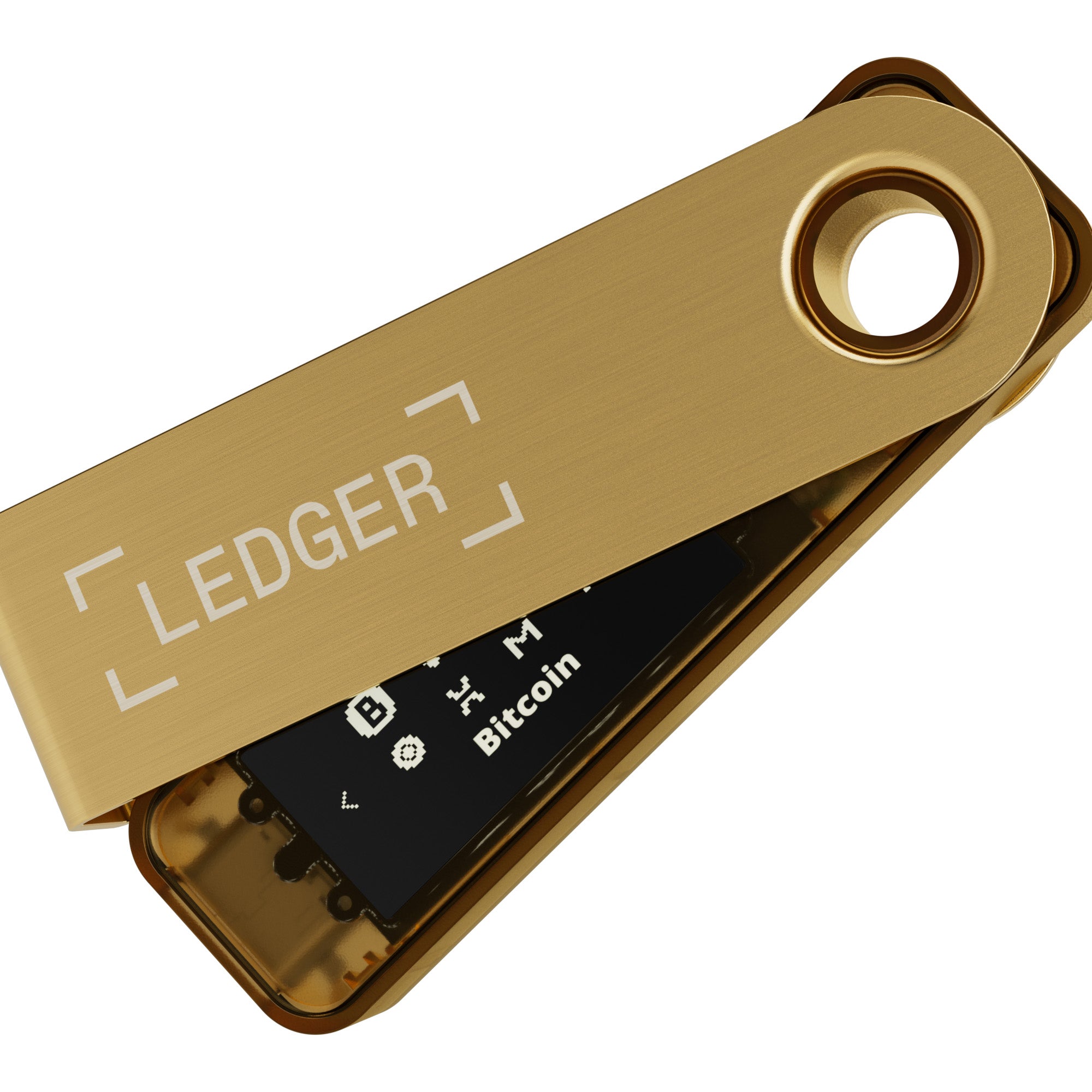 LEDGER Nano S Plus Crypto Wallet Gold