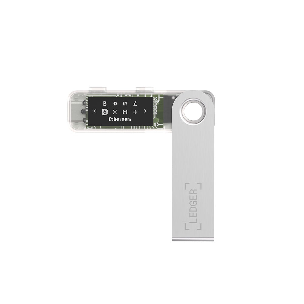 LEDGER Nano S Plus Crypto Hardware Wallet - Ice