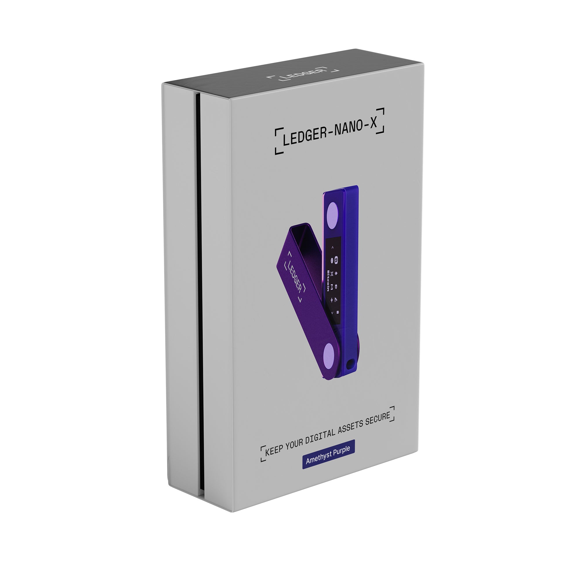 LEDGER Nano X Crypto Hardware Wallet - Amethyst Purple