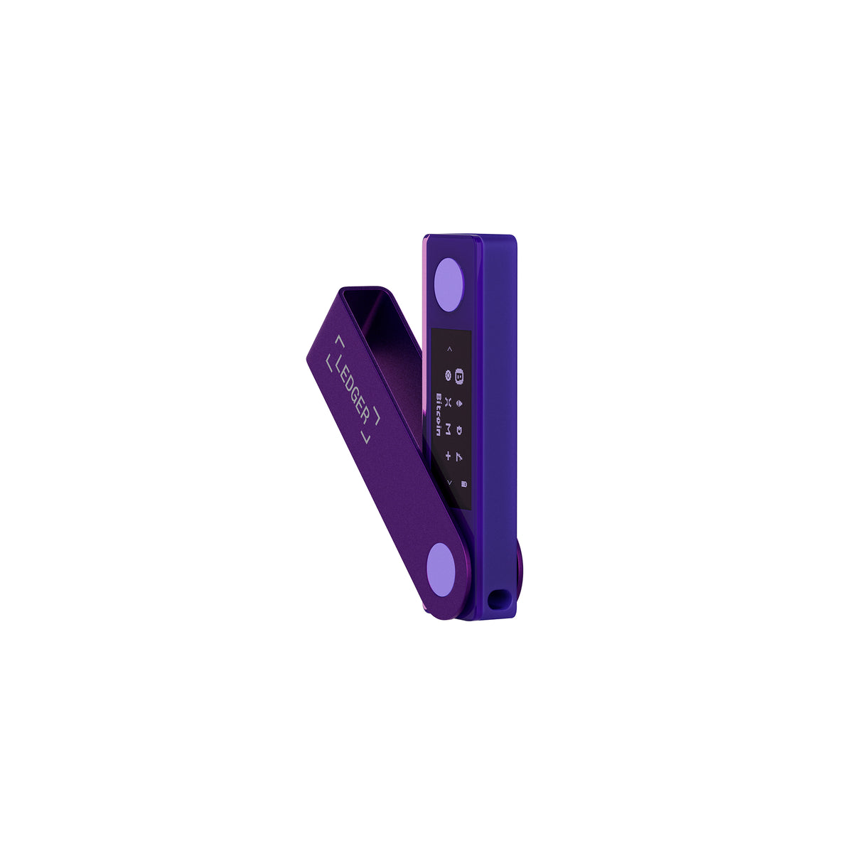 LEDGER Nano X Crypto Hardware Wallet - Amethyst Purple