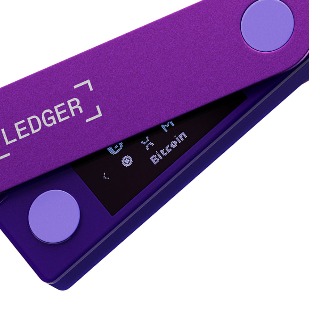 LEDGER Nano X Crypto Hardware Wallet - Amethyst Purple