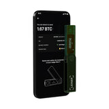 Ledger Nano X Hardware Wallet| Safest Crypto & NFT Cold Storage, Big Screen + Wireless Bluetooth & Type-C Connectivity, 5000+ Coins Supported, for iOS & Android, MacOS & Windows - Emerald Green