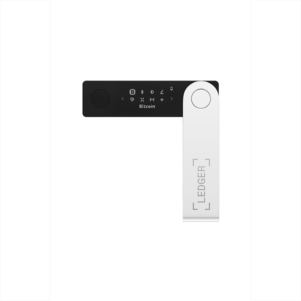 LEDGER Nano X Crypto Hardware Wallet - Onyx Black