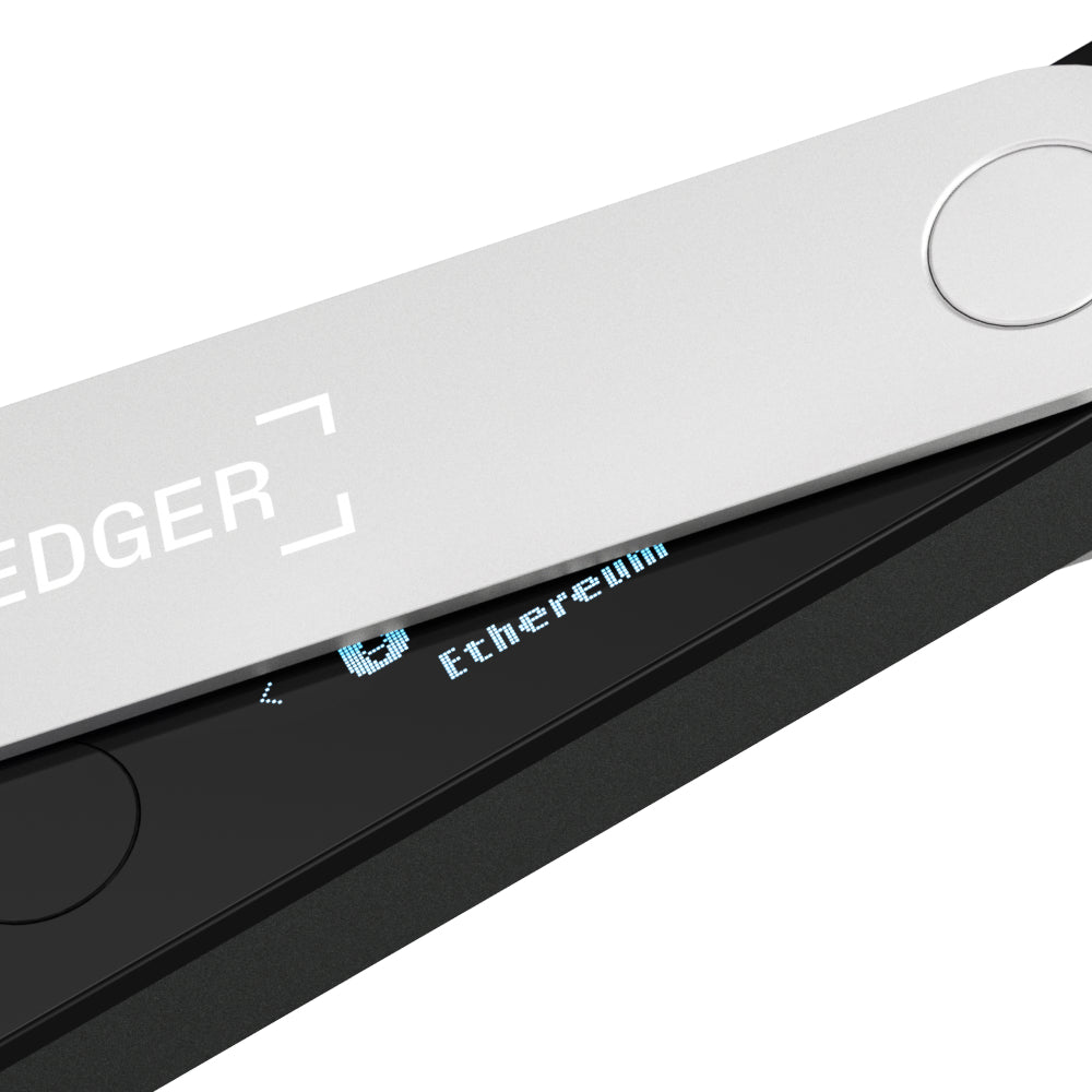 LEDGER Nano X Crypto Hardware Wallet - Onyx Black