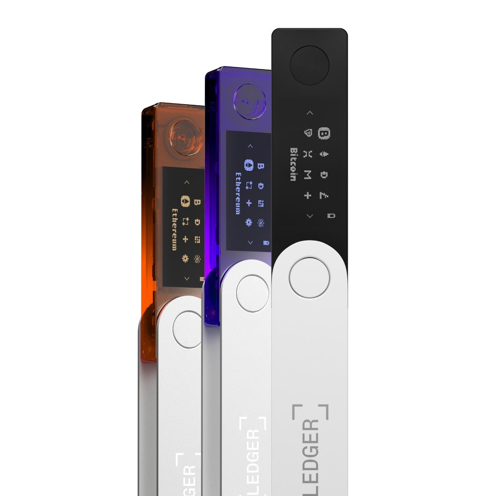LEDGER Nano X Crypto Hardware Wallet - Onyx Black