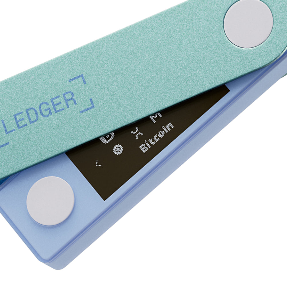 LEDGER Nano X Crypto Hardware Wallet - Pastel Green