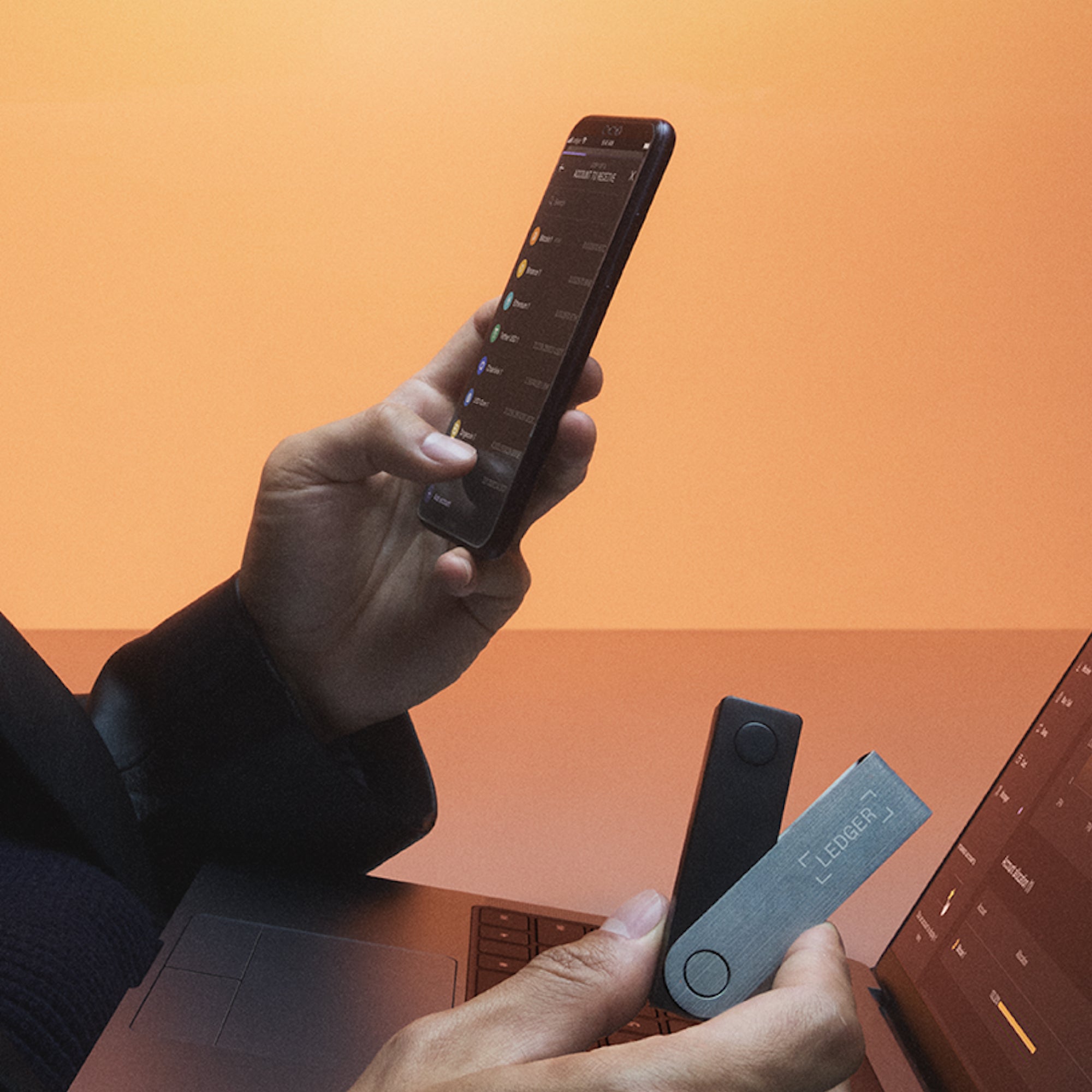 LEDGER Nano X Crypto Wallet Sapphire Blue