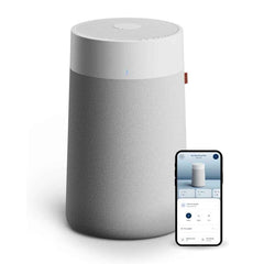 BLUEAIR Blue Max 3450i | Hi-Performance Air Purifier, 3-Stage Filtration, Collects Dust, Gas, Pet Hair, VOCs, Washable Fabric Pre-Filter, for Home/Office – Up to 540 sqf Room size - White Grey (Copy)