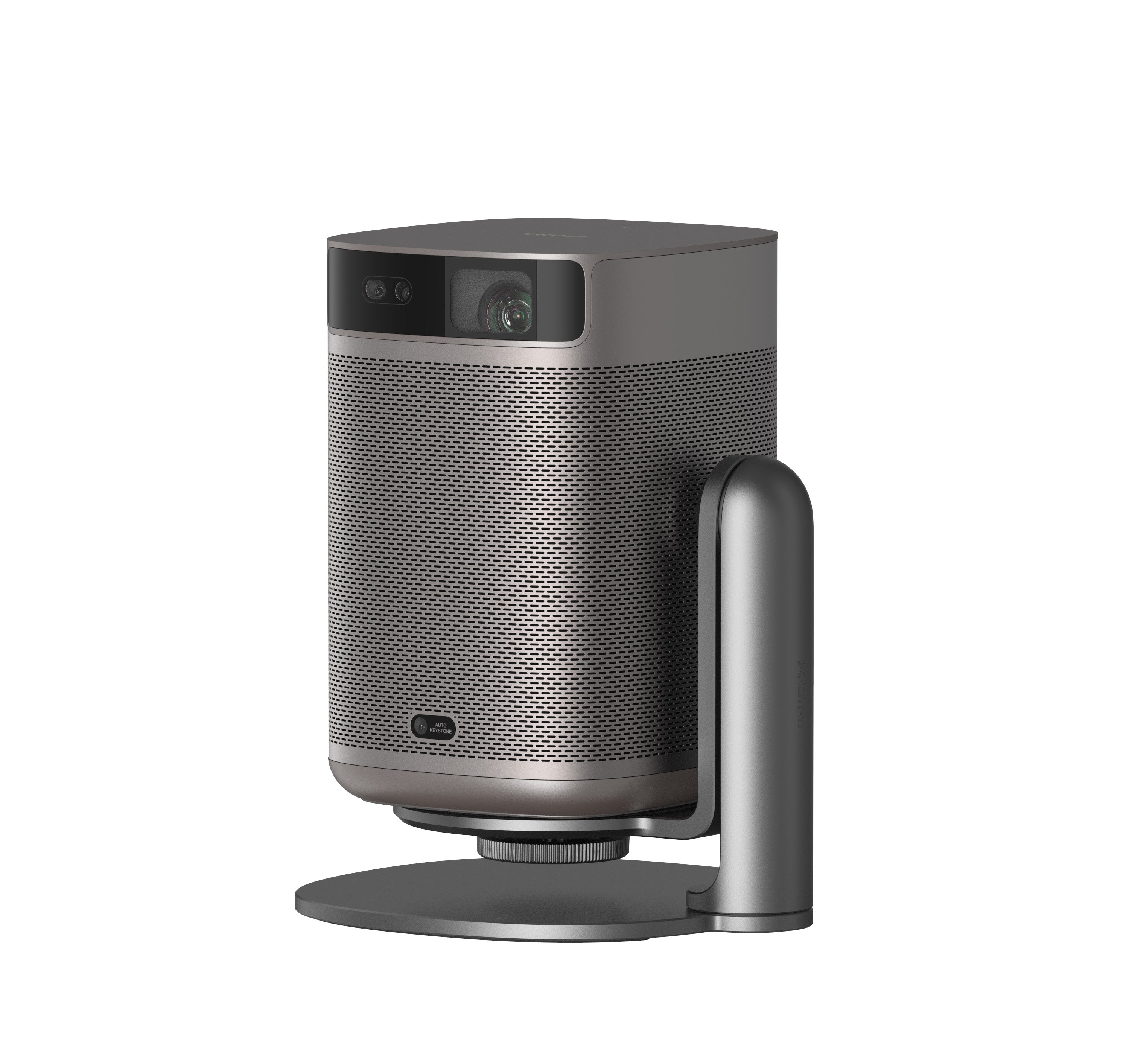 XGIMI MoGo 2 Pro + Multi-Angle Stand bundle, left side view