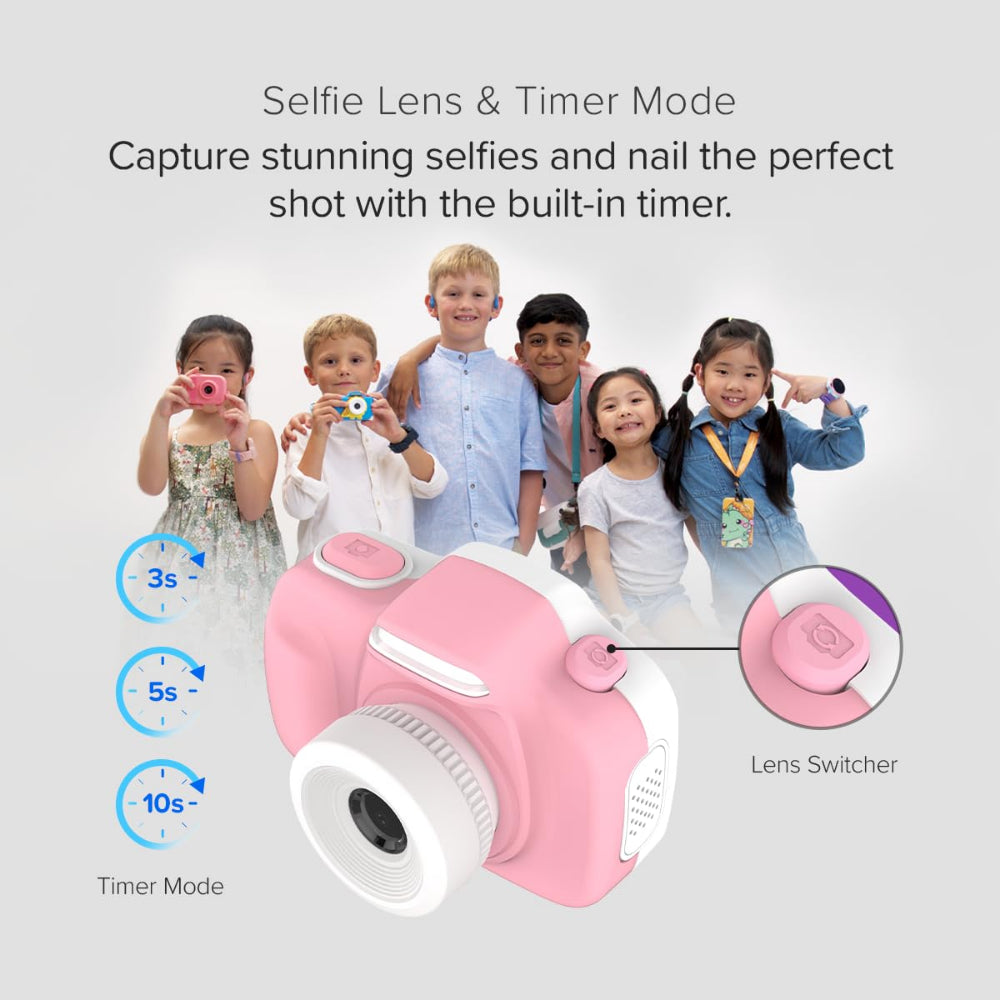 myFirst Kids Camera Camera 3 Pink