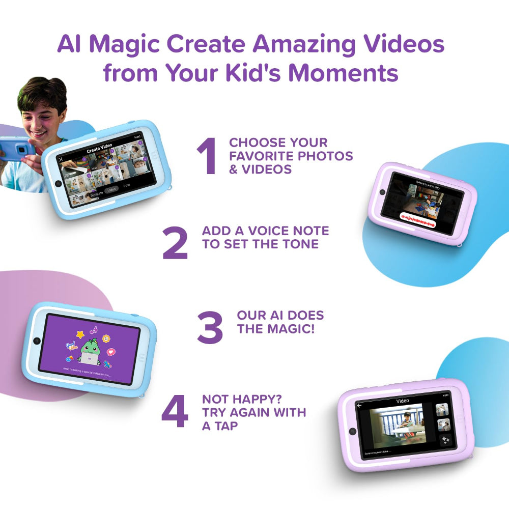 myFirst Kids Camera Camera 50 Purple