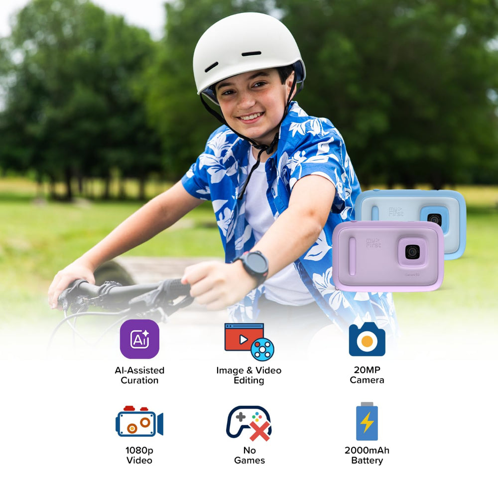 myFirst Kids Camera Camera 50 Purple