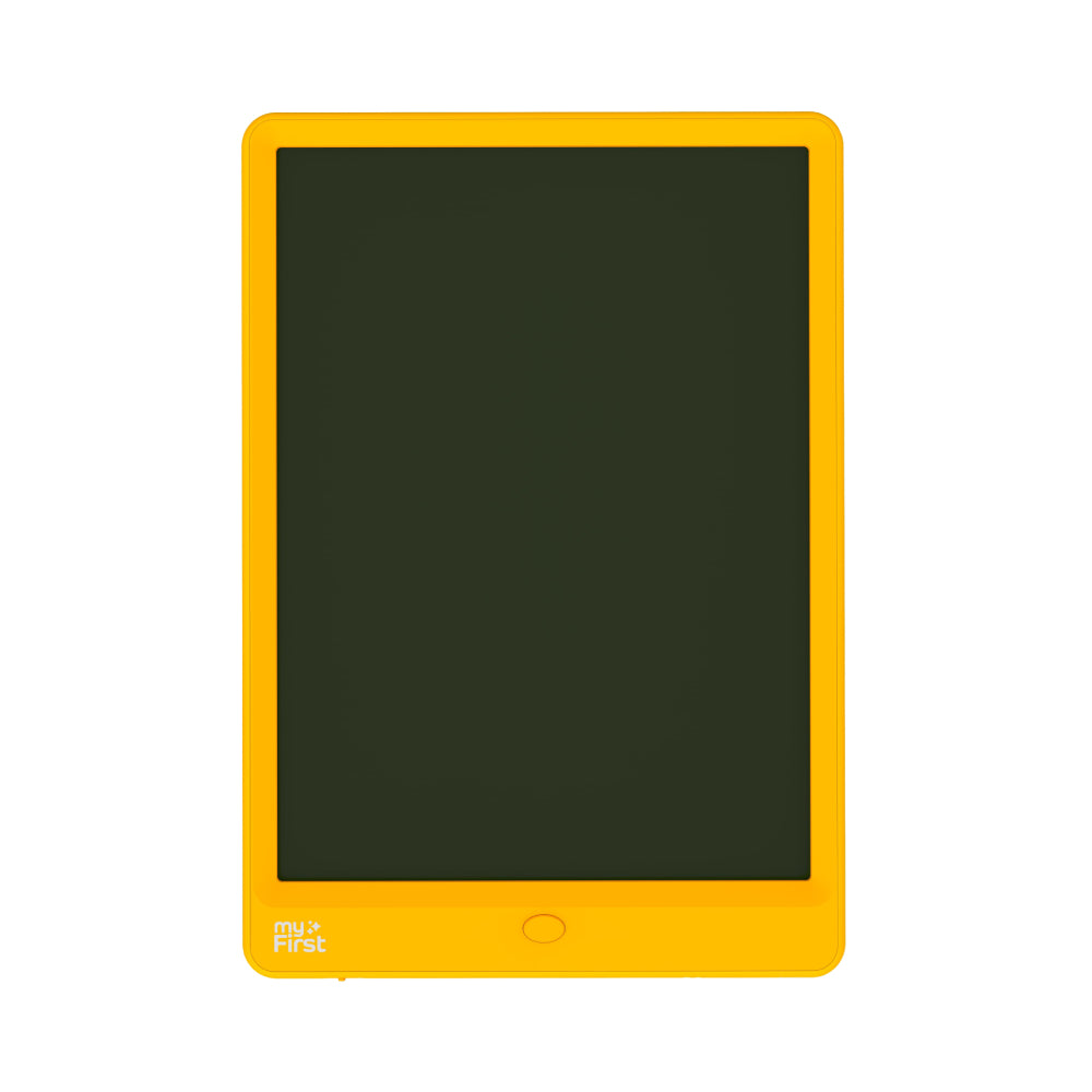 myFirst Sketch 3| 10" LCD Writing Tablet for Kids, Pen-on-Paper Experience, 1yr Battery Life - Yellow
