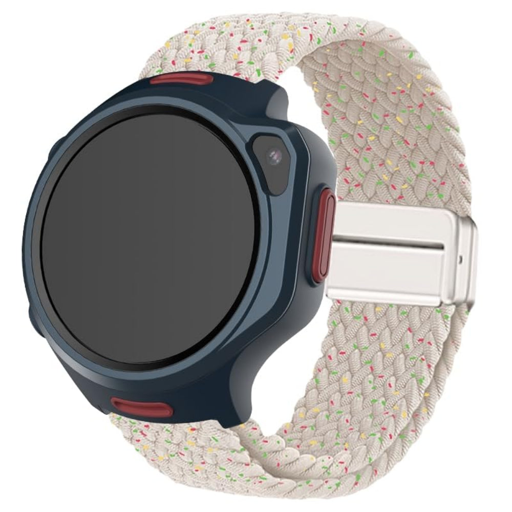 إكسسوارات ساعات ماي فيرست، سوار ساعة محبوك لهاتف S3/S3 Plus/R2، 20 مم، بنمط النجوم