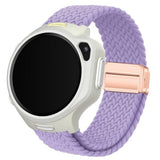 سوار ساعة محبوك من ماي فيرست، مناسب لهواتف S3/S3 بلس/R2، مقاس 20 مم، لون بنفسجي فاتح