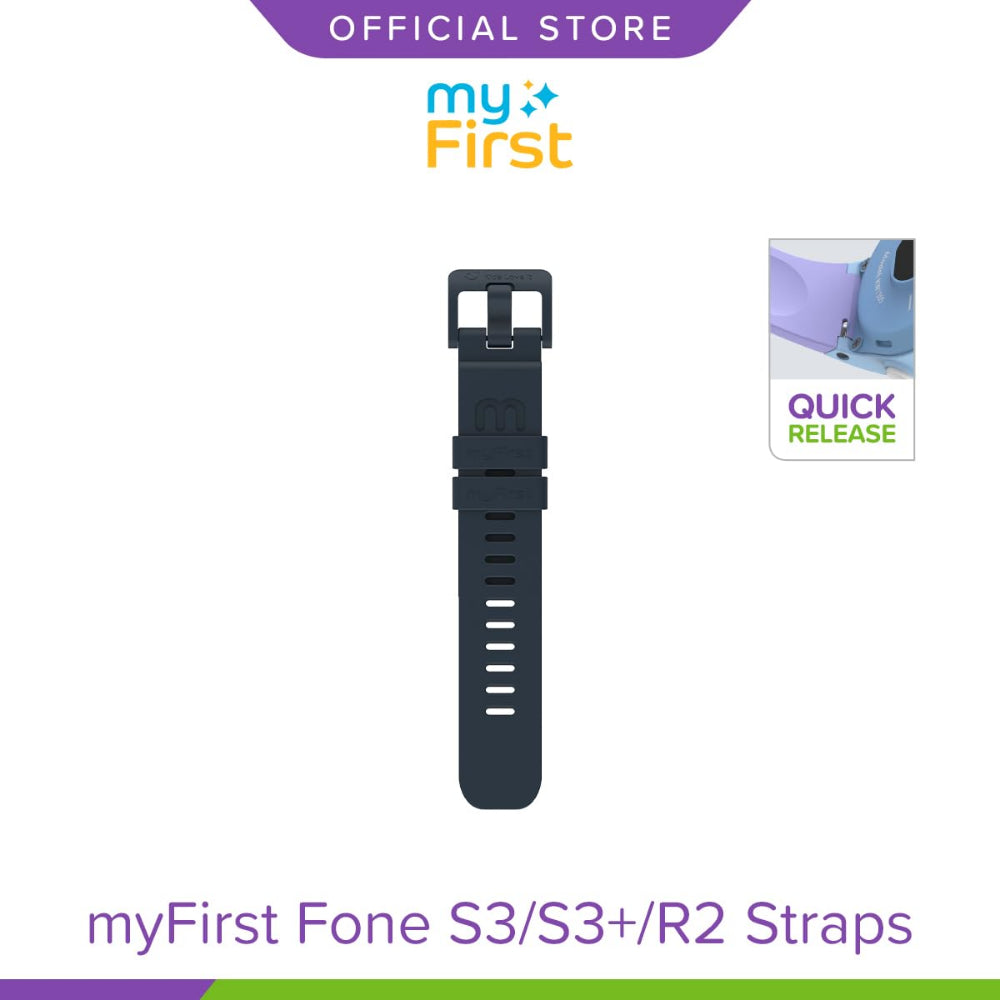 ملحقات ساعة ماي فيرست، سوار ساعة لهاتف S3/S3 بلس/R2، لون أزرق فضائي