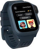 myFirst Fone S4 Kids Smartwatch Phone with eSIM – 4G LTE Voice & Video Calls, Advanced GPS Tracking, magiCode Messaging, 5MP Camera, SOS & Parental Controls, Fun Habit Tracker – Ages 5-12 - Space Blue