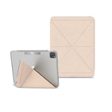 Moshi VERSACOVER for iPad Pro 11" (2nd/1st Gen) - Magnetic Folding Cover & Stand w/ 3 Viewing Options, Apple Pencil holder, Auto Wake Function, 360 Protection & Shock Absorbing Folio Case - Beige