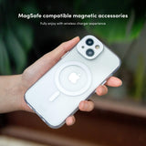 MOSHI iGlaze iPhone 15 Pro 2023 Case - MagSafe Compatible - Dark Gray