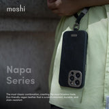 MOSHI Napa for iPhone 15 Pro 2023 MagSafe Compatible - Black