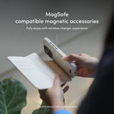MOSHI Overture  iPhone 15 Pro 2023 Case - Magsafe Compatible - Beige