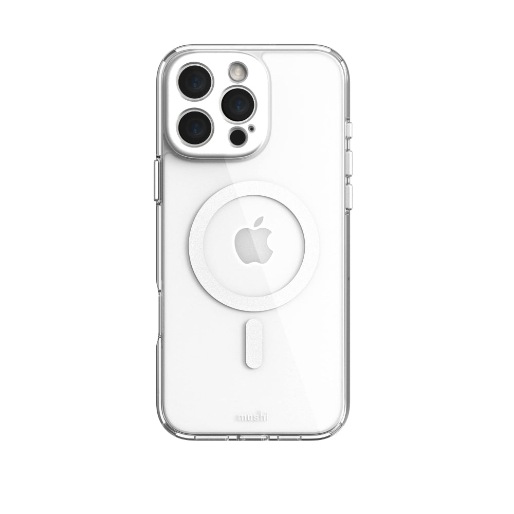 MOSHI Iglaze For Iphone 16 Pro Max MagSafe Luna Silver