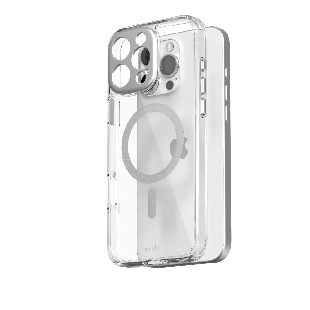 MOSHI Iglaze For Iphone 16 Pro Max MagSafe Luna Silver