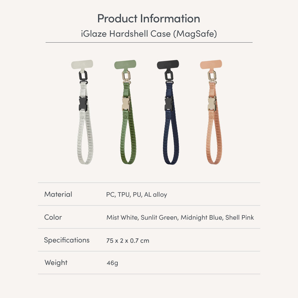 MOSHI Wrist/Body Strap 2-In-1 Midnight Blue