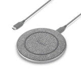 Moshi - Otto Q Wireless Charger Pad, Qi Certified Wireless Charger with Anti-Slip Rubber Base
