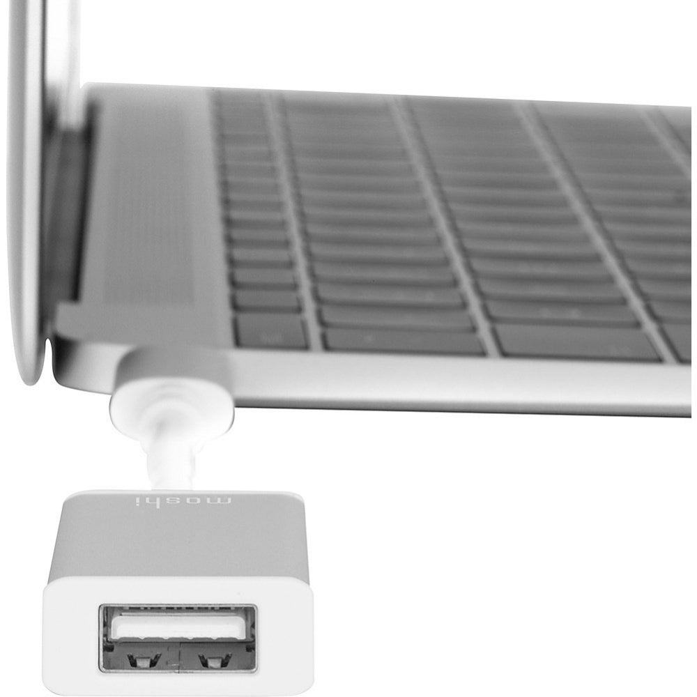 Moshi - USB-C To USB Adapter Silver