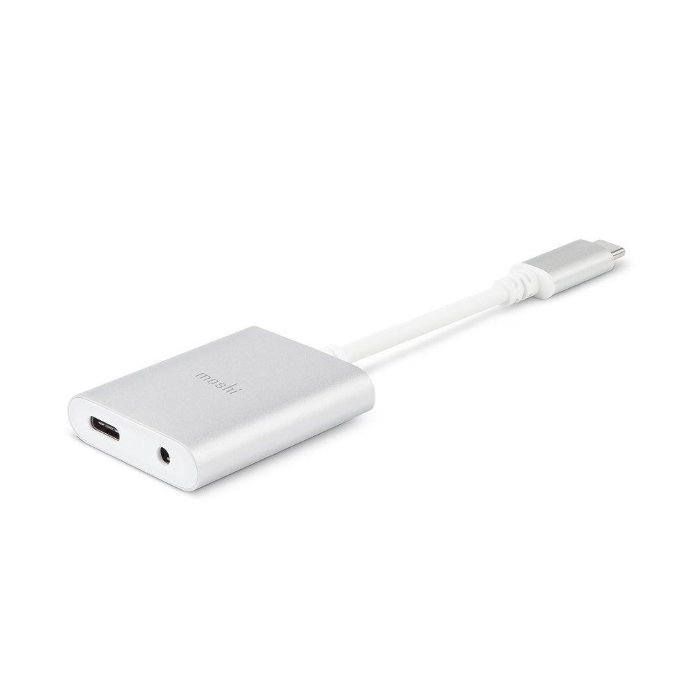 محول الصوت الرقمي MOSHI USB-C مع خاصية الشحن 