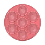 PopSockets MagSafe Suck-Up 3-in-1 Grip Stand Mount| Magnetic Phone Holder, Strong Hold on Mirrors & Flat Surfaces, for iPhone 17/16/15/14/13/12, Adapter Ring for non-MagSafe Phones & Cases - Putty