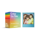 Polaroid Go Color Instant Film Double Pack | 16 Photos, Gradient Frames, 10-15 Min Development, Pocket-Size Analog Film, Compatible with All Polaroid Go Series Cameras