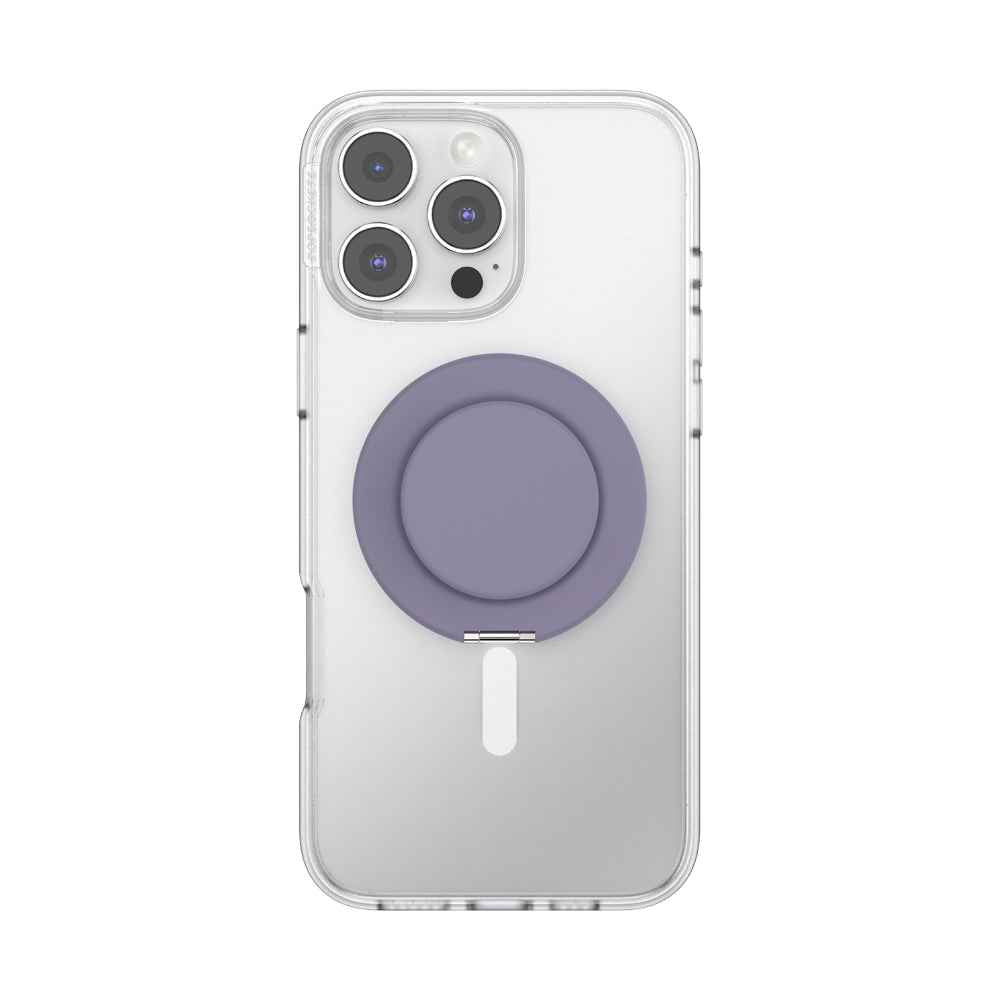 PopSockets MagSafe Kick-Out Grip & Stand| Magnetic Pop-up Phone Grip, Stable Stand, 360° Rotation, for iPhone 17/16/15/14/13/12, Included Adapter Ring for non-MagSafe Phones & Cases - Dusk